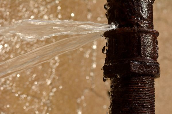 Busted Pipe Repair in Littleton