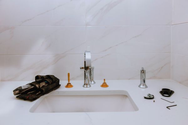Porcelain Sink Installation in Littleton